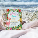 Recherche de flamand rose invitations D'anniversaire tropical