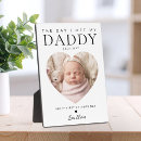 Zoek naar vaderdag fotoplaat New father