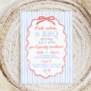 Recherche de barbecue invitations fêtes annuelles Rouge blanc et bleu