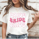 Zoek naar activiteit tshirts Bruid