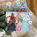 Recherche de roller invitations Arc en ciel