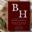 Recherche de rouge mariage invitations Invités