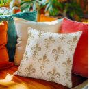 Recherche de motif à fleurs coussins Blanc