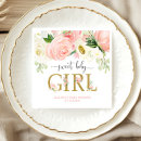 Zoek naar roze bloesem servetten Baby shower