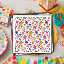 Zoek naar blok servetten Kleurrijk