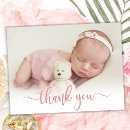 Zoek naar modern dank u briefkaarten Script