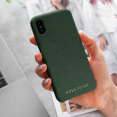 Recherche de cuir vert iphone coques Monogramme