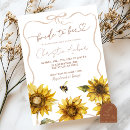 Recherche de sunflower bridal shower invitations Bride