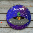 Recherche de galaxie jeux de fléchettes Alien