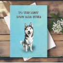 Zoek naar husky kaarten Dog dad