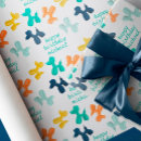 Recherche de ballons colorés papier cadeau Neutre
