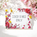 Zoek naar goede vibes briefkaarten Alleen goede viben
