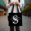 Recherche de tourbillonnant sacs Noir et blanc