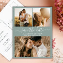 Recherche de faire part de mariage cartes postales Minimaliste
