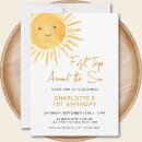 Recherche de premier de filles anniversaire invitations Aquarelle