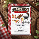 Recherche de red plaid baby shower invitations Moderne