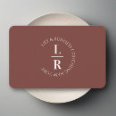 Recherche de brun chocolat cartes visite Minimaliste