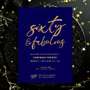Recherche de de 60 ans anniversaire invitations Chic