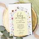 Recherche de fleurs jaunes invitations Bébé en fleurs
