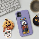 Recherche de sorcière halloween iphone coques Violet