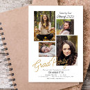 Recherche de photo collage graduation invitations Moderne