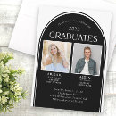 Recherche de double graduation invitations Pour eux