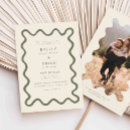 Recherche de vert olive invitations Unique