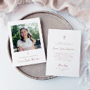 Recherche de première catholique petite communion invitations Simple