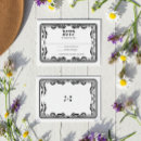 Recherche de rsvp vintage Élégant