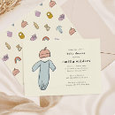Recherche de illustration de boho baby shower invitations Aquarelle