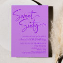 Recherche de mauve anniversaire invitations Petite fille