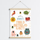 Recherche de monstres mignons posters Boy