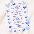 Recherche de coeurs bleus invitations Fête d'anniversaire