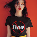 Recherche de anti trump tshirts Politique