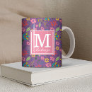 Recherche de fleurs violettes tasses Moderne