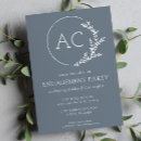 Recherche de gris ardoise invitations Minimaliste