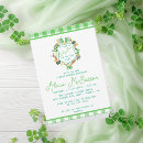 Recherche de mes charmes chanceux invitations Irlandais
