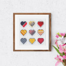 Recherche de forme de coeur posters Moderne