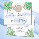 Recherche de cute sloth invitations Aquarelle