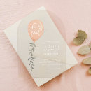 Recherche de balloon baby shower fille invitations Mother to be