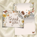 Recherche de floral baby shower remerciements cartes Capricieux