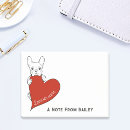 Recherche de valentine post its Animal