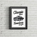 Zoek naar klassieke auto posters Vintage