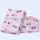 Recherche de cerise papier cadeau Aquarelle