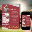 Recherche de joueur invitations Football américain