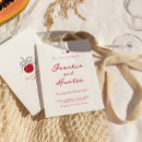 Zoek naar kersen huwelijk uitnodigingen Lijntekening