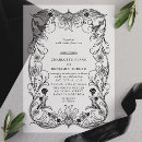 Recherche de vintage floral invitations Bride