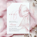 Recherche de 16ans anniversaire invitations Coquette