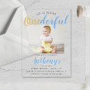 Recherche de onederful anniversaire invitations Simple
