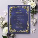 Recherche de anniversary dinner party invitations Marié 50 ans